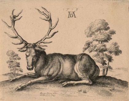Picture of STAG, WENCESLAUS HOLLAR