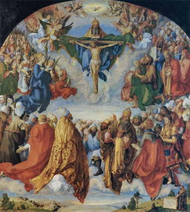 Picture of THE ADORATION OF THE TRINITY 1511