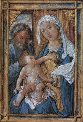 Picture of THE HOLY FAMILY CA 1495