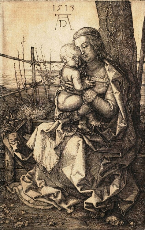 Picture of THE VIRGIN AND CHILD SEATED BY A TREE 1513