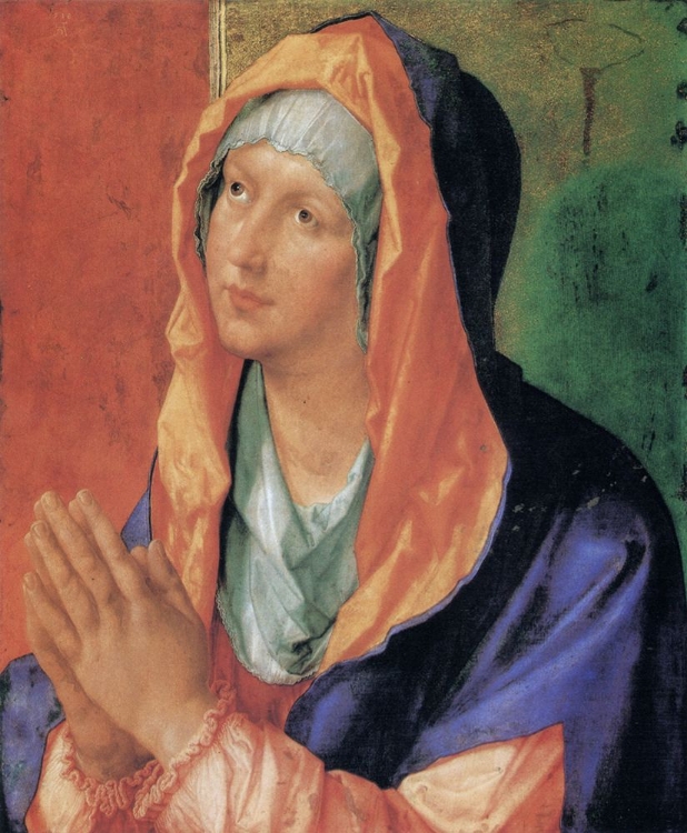 Picture of VIRGIN MARY IN PRAYER 1518
