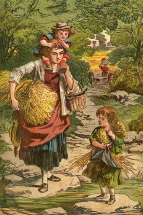 Picture of 1869 VOL. 25 - GATHERING WHEAT