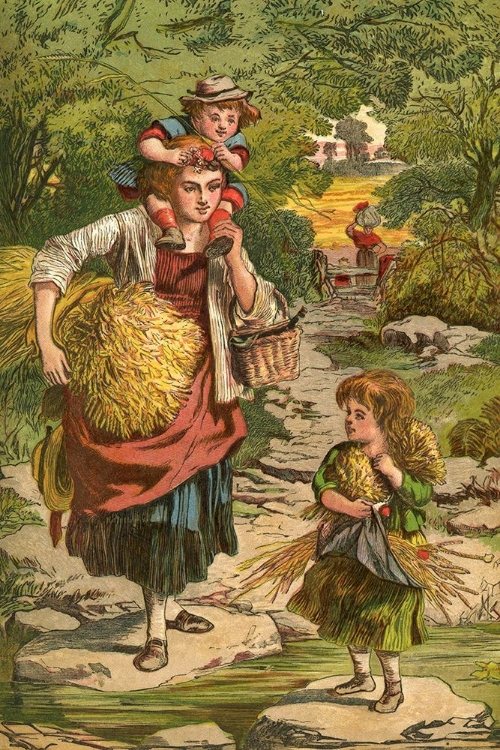 Picture of 1869 VOL. 25 - GATHERING WHEAT