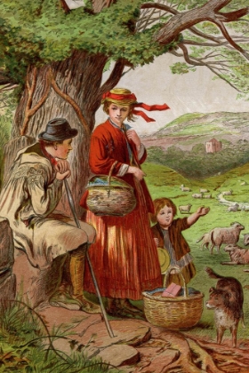 Picture of 1869 VOL. 25 - GOOD MORNING TO THE SHEPHERD