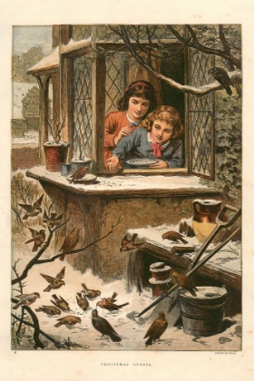Picture of 1875 VOL.31 - CHRISTMAS BIRD GUESTS