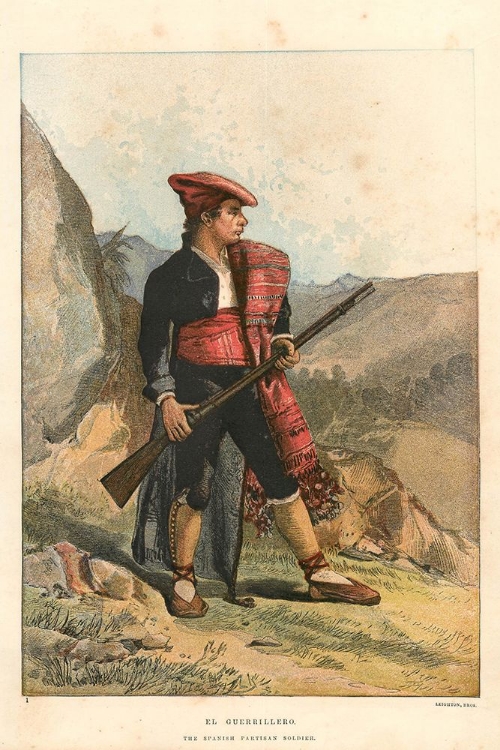 Picture of 1875 VOL.31 - SPANISH PARTISAN SOLDIER