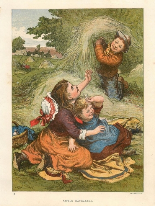 Picture of 1876 VOL. 32 - LITTLE HAYMAKERS