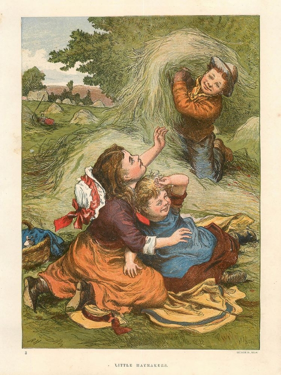 Picture of 1876 VOL. 32 - LITTLE HAYMAKERS