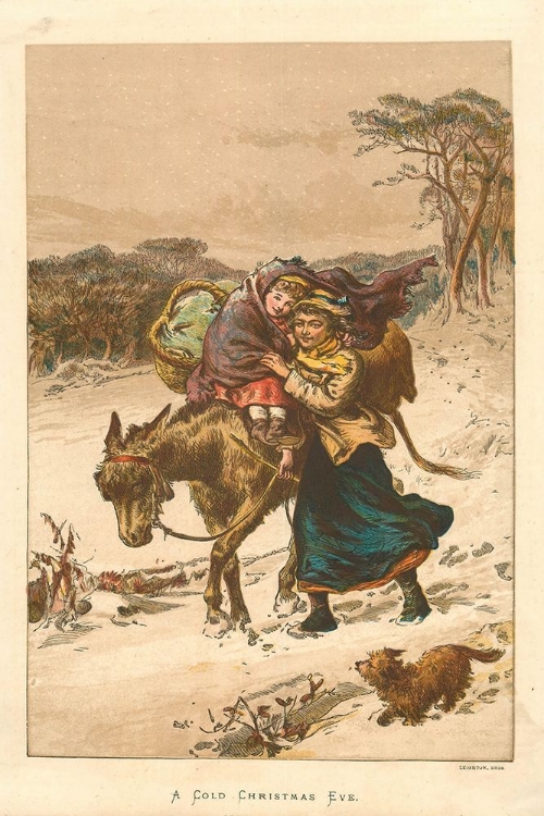 Picture of 1878 VOL. 34 - A COLD CHRISTMAS EVE