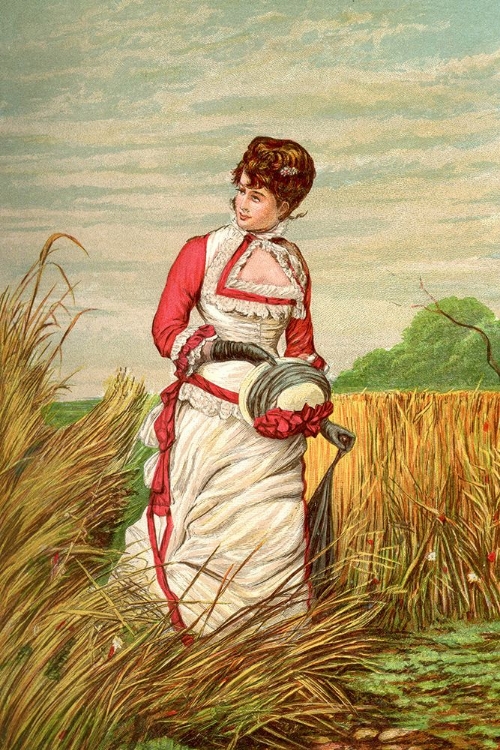 Picture of 1881 VOL. 37 - LADY WALKING