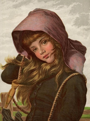 Picture of 1884 VOL. 40 - GIRL WITH SKIPPING ROPE