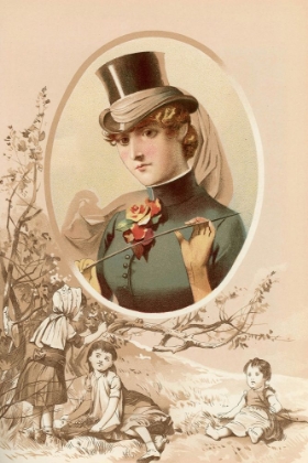 Picture of 1887 VOL.43 - AUTUMN GIRL