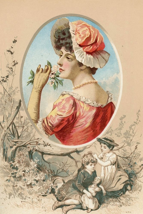 Picture of 1887 VOL.43 - EARLY SUMMER GIRL