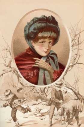 Picture of 1887 VOL.43 - EARLY WINTER GIRL