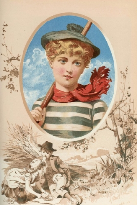 Picture of 1887 VOL.43 - LATE SUMMER GIRL