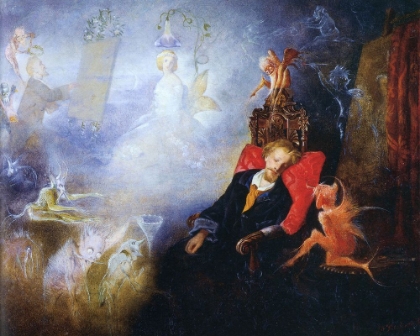 Picture of THE ARTISTS DREAM 1857