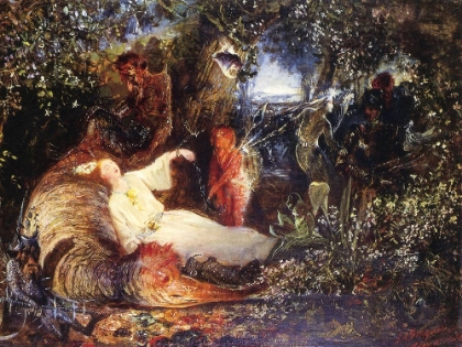Picture of THE CAPTIVE DREAMER 1856