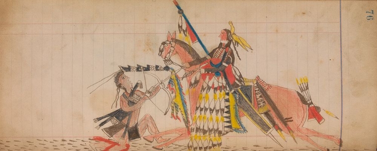 Picture of SOUTHERN AND NORTHERN CHEYENNE LEDGER 76