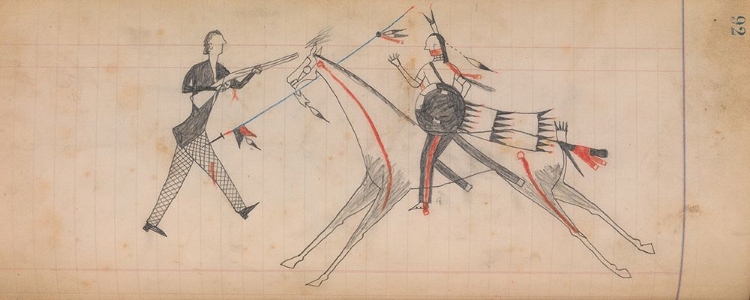 Picture of SOUTHERN AND NORTHERN CHEYENNE LEDGER 92