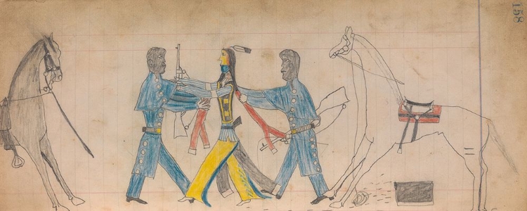 Picture of SOUTHERN AND NORTHERN CHEYENNE LEDGER 158