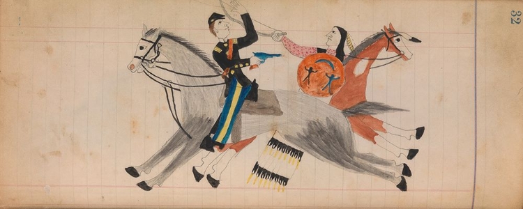 Picture of SOUTHERN AND NORTHERN CHEYENNE LEDGER 32