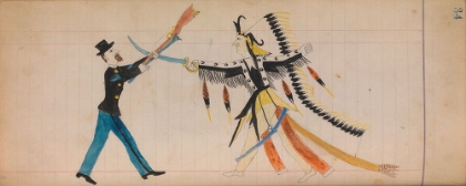 Picture of SOUTHERN AND NORTHERN CHEYENNE LEDGER 34