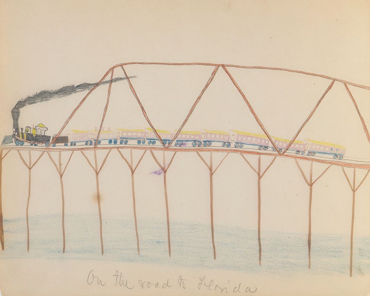 Picture of ON THE ROAD TO FLORIDA 1875