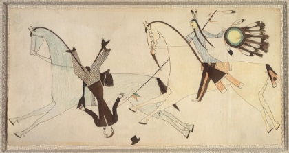 Picture of NATIVE AMERICAN LEDGER BOOK DRAWING NO 2