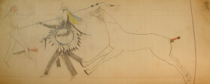 Picture of CHEYENNE OR ARAPAHO DRAWING PAGE 102