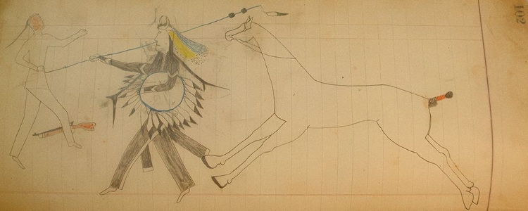 Picture of CHEYENNE OR ARAPAHO DRAWING PAGE 102