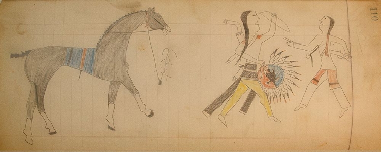 Picture of CHEYENNE OR ARAPAHO DRAWING PAGE 110