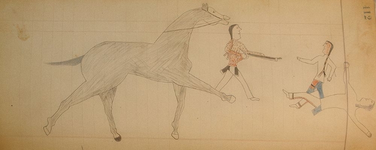 Picture of CHEYENNE OR ARAPAHO DRAWING PAGE 112
