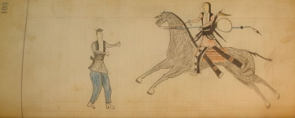 Picture of CHEYENNE OR ARAPAHO DRAWING PAGE 103