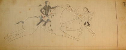 Picture of CHEYENNE OR ARAPAHO DRAWING PAGE 104