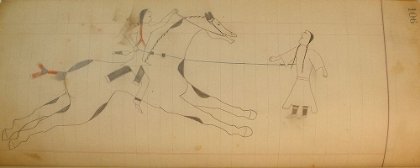 Picture of CHEYENNE OR ARAPAHO DRAWING PAGE 106