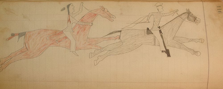 Picture of CHEYENNE OR ARAPAHO DRAWING PAGE 116