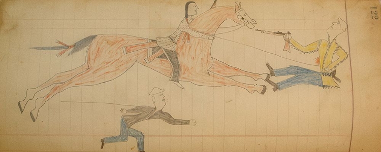 Picture of CHEYENNE OR ARAPAHO DRAWING PAGE 122