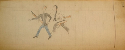Picture of CHEYENNE OR ARAPAHO DRAWING PAGE 124