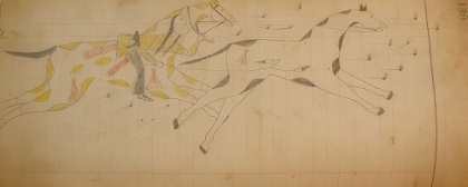 Picture of CHEYENNE OR ARAPAHO DRAWING PAGE 130