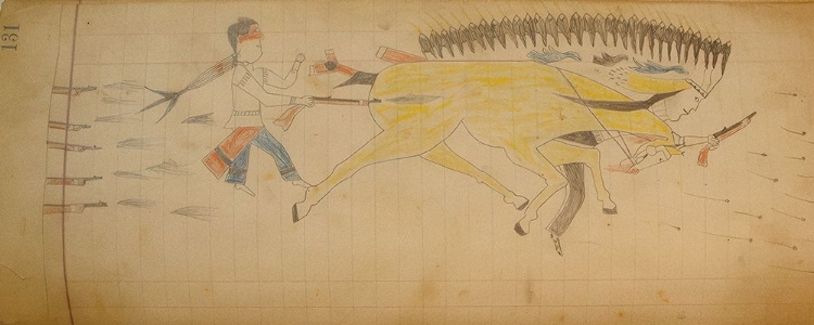 Picture of CHEYENNE OR ARAPAHO DRAWING PAGE 131