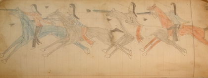 Picture of CHEYENNE OR ARAPAHO DRAWING PAGE 132