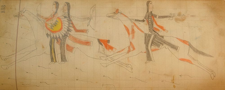 Picture of CHEYENNE OR ARAPAHO DRAWING PAGE 133
