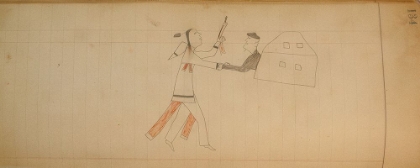 Picture of CHEYENNE OR ARAPAHO DRAWING PAGE 134