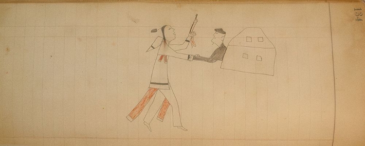 Picture of CHEYENNE OR ARAPAHO DRAWING PAGE 134