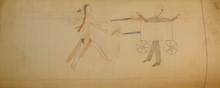 Picture of CHEYENNE OR ARAPAHO DRAWING PAGE 138