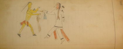 Picture of CHEYENNE OR ARAPAHO DRAWING PAGE 142