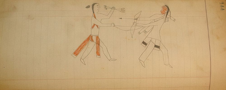 Picture of CHEYENNE OR ARAPAHO DRAWING PAGE 144