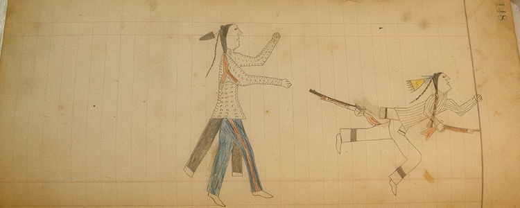 Picture of CHEYENNE OR ARAPAHO DRAWING PAGE 148