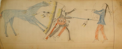 Picture of CHEYENNE OR ARAPAHO DRAWING PAGE 150