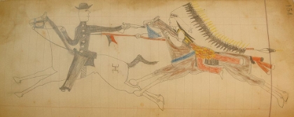 Picture of CHEYENNE OR ARAPAHO DRAWING PAGE 154